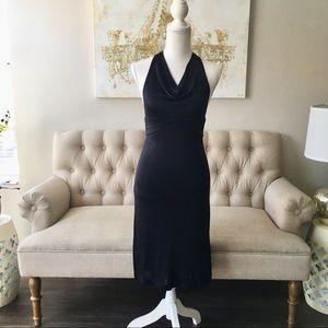Sexy Black Miss Sixty Halter Dress